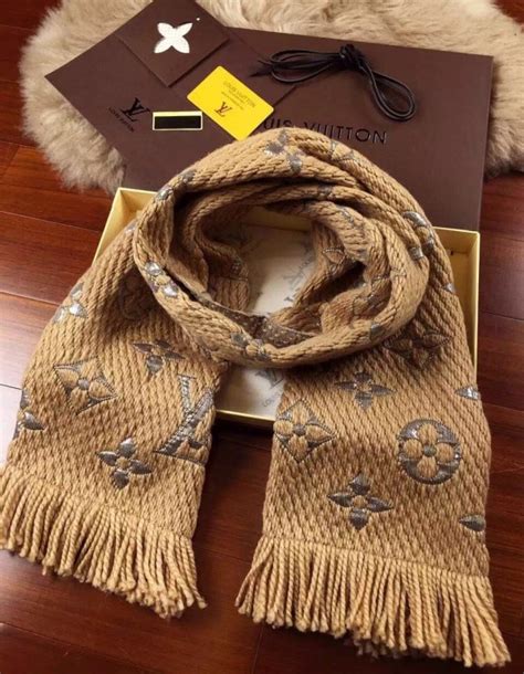 louis vuitton logomania scarf replica|louis vuitton logomania scarf beige.